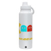 1L Stainless Steel Thermal Bottle with Phone Holder & Double Wall Insulation