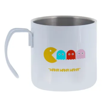 Pacman waka waka waka — Κούπα Ανοξείδωτη διπλού τοιχώματος 400ml