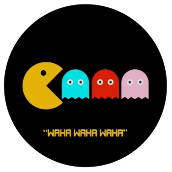Pacman waka waka waka, Mousepad Στρογγυλό 20cm
