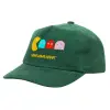 Children's Baseball Cap, 100% Cotton Drill, GREEN (COTTON, CHILDREN'S, ONE SIZE)