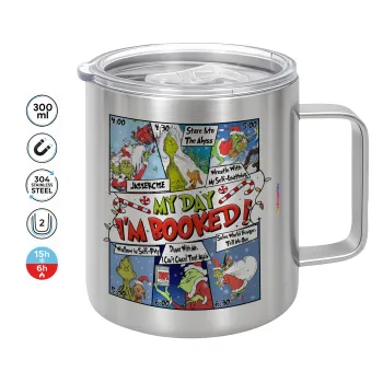 My Day Grinch, Mug Stainless steel double wall 300ml