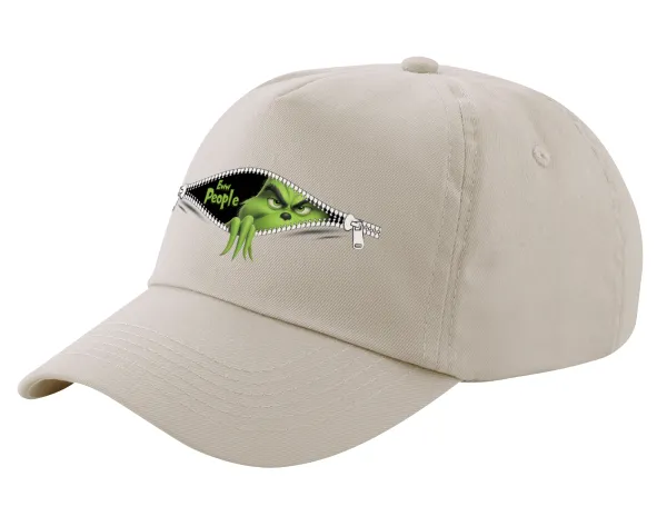 Grinch — SAND Adult Cap Cotton (UNISEX, ONE SIZE)