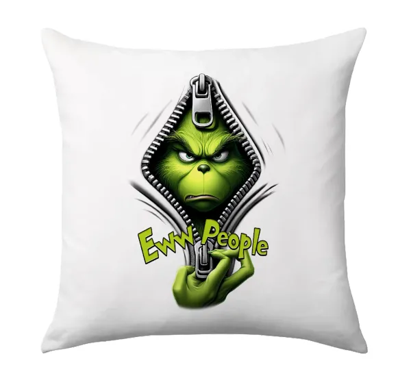 Grinch — Μαξιλάρι καναπέ 40x40cm περιέχεται το  γέμισμα