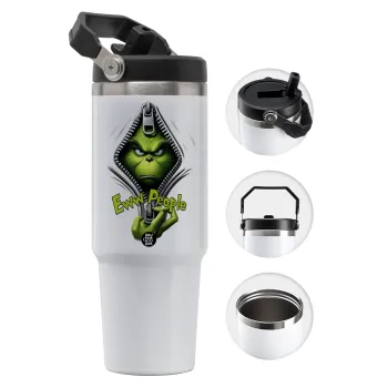 Grinch, eww people, Θερμός Ανοξείδωτο 30oz με χερούλι