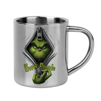 Grinch, eww people, Mug Stainless steel double wall 300ml