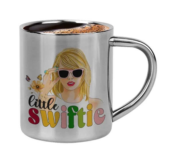 Little Swiftie — Double-wall metal cup for espresso (220ml)
