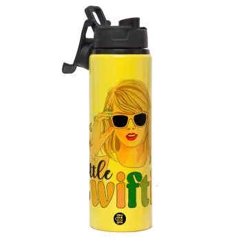 Little Swiftie, Μεταλλικό παγούρι νερού με καπάκι ασφαλείας, αλουμινίου 850ml