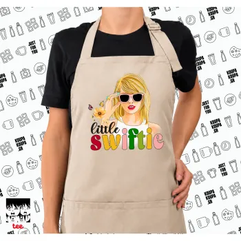 Little Swiftie, Ποδιά μακριά Σεφ ολόσωμη με τσέπες SAND (ΕΝΗΛΙΚΩΝ)
