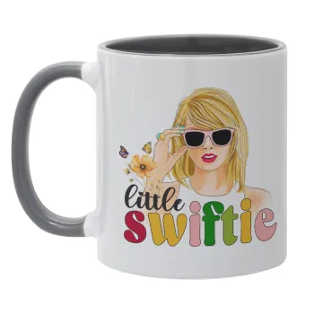 Little Swiftie, Mug colored grey, ceramic, 330ml
