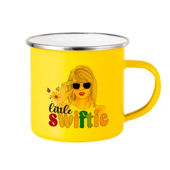 Little Swiftie, Yellow Enamel Metallic Cup 360ml