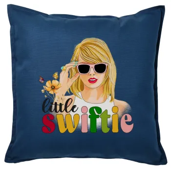 Little Swiftie, Sofa cushion Blue 50x50cm includes filling