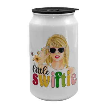 Little Swiftie, Κούπα ταξιδιού μεταλλική με καπάκι (tin-can) 500ml