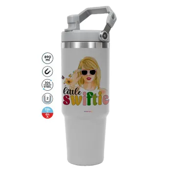 Little Swiftie, GREY color, 890ml (30oz) stainless Steel Tumbler with Handle