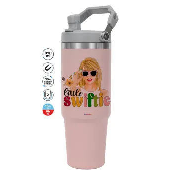 Little Swiftie, Pink color, 890ml (30oz) stainless Steel Tumbler with Handle