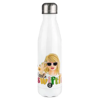 Little Swiftie, Metal mug thermos White (Stainless steel), double wall, 500ml