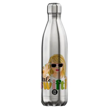 Little Swiftie, Μεταλλικό παγούρι θερμός Inox (Stainless steel), διπλού τοιχώματος, 750ml
