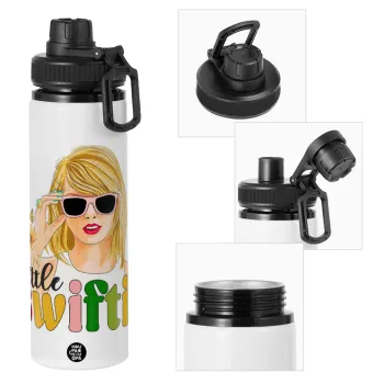 Little Swiftie, Μεταλλικό παγούρι νερού με καπάκι ασφαλείας, αλουμινίου 850ml