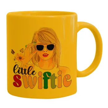Little Swiftie, Κούπα, κεραμική κίτρινη, 330ml