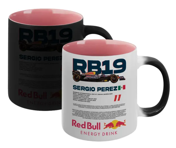 Redbull Sergio Perezi — Μαγική εσωτερικό ΡΟΖ