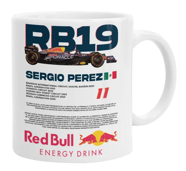 Redbull Sergio Perezi — Κούπα, κεραμική, 330ml