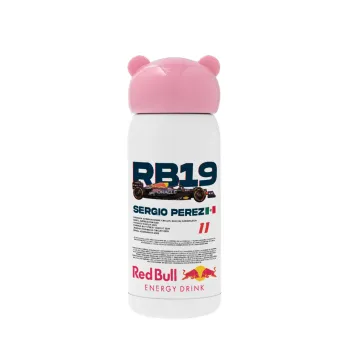 Redbull Sergio Perezi, Pink stainless steel thermal flask, 320ml