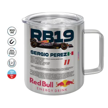 Redbull Sergio Perezi, Mug Stainless steel double wall 300ml