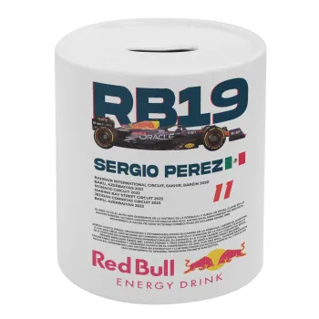 Redbull Sergio Perezi, Κουμπαράς πορσελάνης με τάπα
