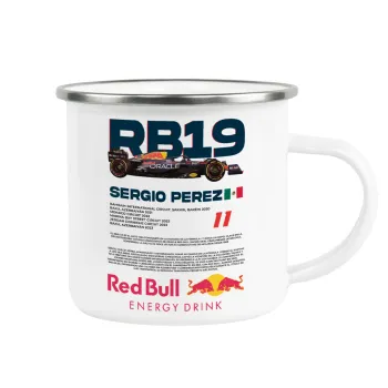 Redbull Sergio Perezi, Κούπα Μεταλλική εμαγιέ λευκη 360ml