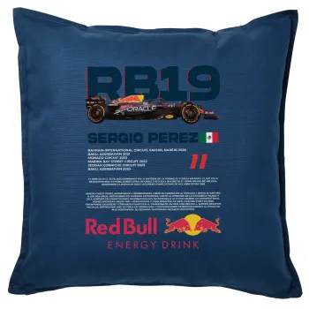 Redbull Sergio Perezi, Sofa cushion Blue 50x50cm includes filling