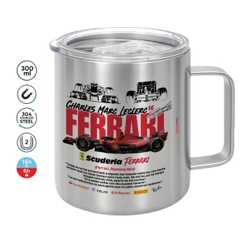 F1 Ferrari, Mug Stainless steel double wall 300ml