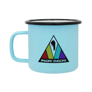 Imagine Dragons, Κούπα Μεταλλική εμαγιέ ΜΑΤ σιέλ 360ml