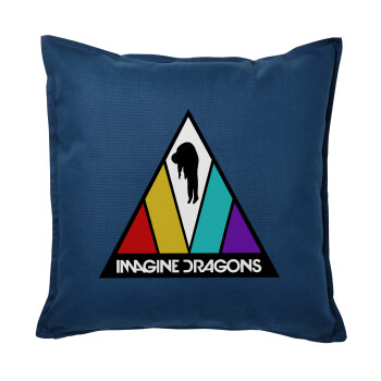 Imagine Dragons, Sofa cushion Blue 50x50cm includes filling