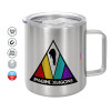 Mug Stainless steel double wall 300ml