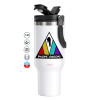 Mega Stainless steel Tumbler with lid, double wall 1,2L