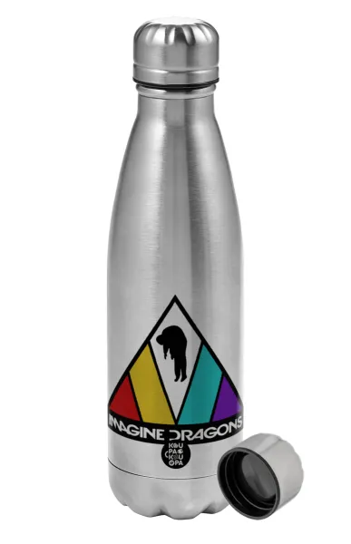 Imagine Dragons — Metallic water bottle, stainless steel, 750ml