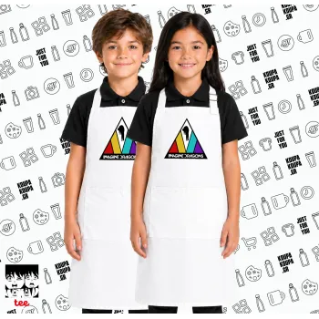 Imagine Dragons, Λευκή ΠΑΙΔΙΚΗ Ποδιά μακριά Σεφ ολόσωμη με τσέπες