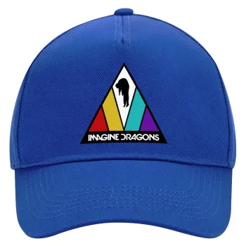 Imagine Dragons, Καπέλο Ενηλίκων Ultimate ΜΠΛΕ, (100% ΒΑΜΒΑΚΕΡΟ DRILL, ΕΝΗΛΙΚΩΝ, UNISEX, ONE SIZE)