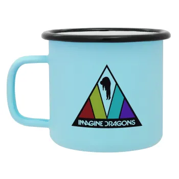 Imagine Dragons, Κούπα Μεταλλική εμαγιέ ΜΑΤ σιέλ 360ml