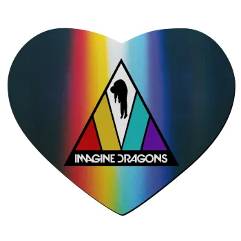 Imagine Dragons, Mousepad καρδιά 23x20cm