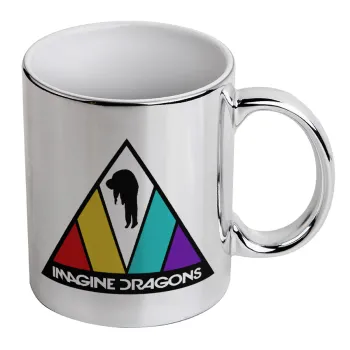 Imagine Dragons, Κούπα κεραμική, ασημένια καθρέπτης, 330ml