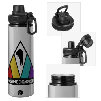Imagine Dragons, Μεταλλικό παγούρι νερού με καπάκι ασφαλείας, αλουμινίου 850ml