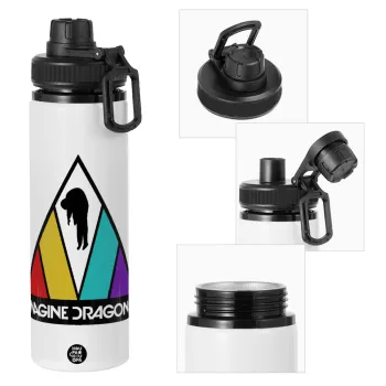 Imagine Dragons, Μεταλλικό παγούρι νερού με καπάκι ασφαλείας, αλουμινίου 850ml