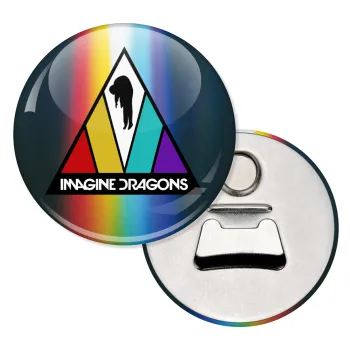 Imagine Dragons, Μαγνητάκι και ανοιχτήρι μπύρας στρογγυλό διάστασης 5,9cm