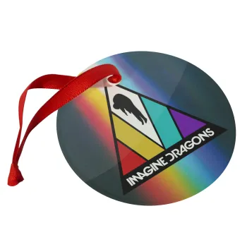 Imagine Dragons, Christmas ornament glass 9cm