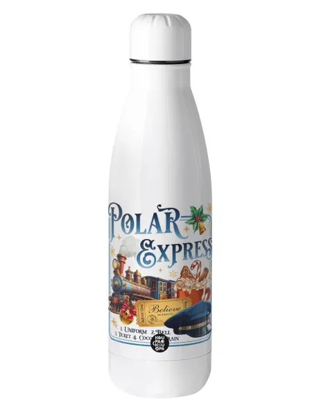 The Polar Express — Μεταλλικό παγούρι θερμός (Stainless steel), 500ml