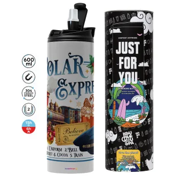 The Polar Express, Tumbler stainless steel GREY 600ml