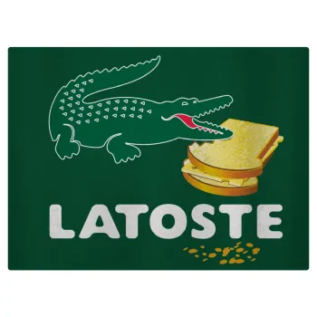 Latoste, Επιφάνεια κοπής γυάλινη (38x28cm)