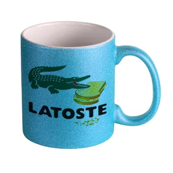 Latoste, Κούπα Σιέλ Glitter που γυαλίζει, κεραμική, 330ml