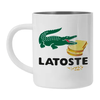 Latoste, Mug Stainless steel double wall 300ml