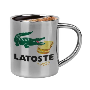 Latoste, Κουπάκι μεταλλικό διπλού τοιχώματος για espresso (220ml)